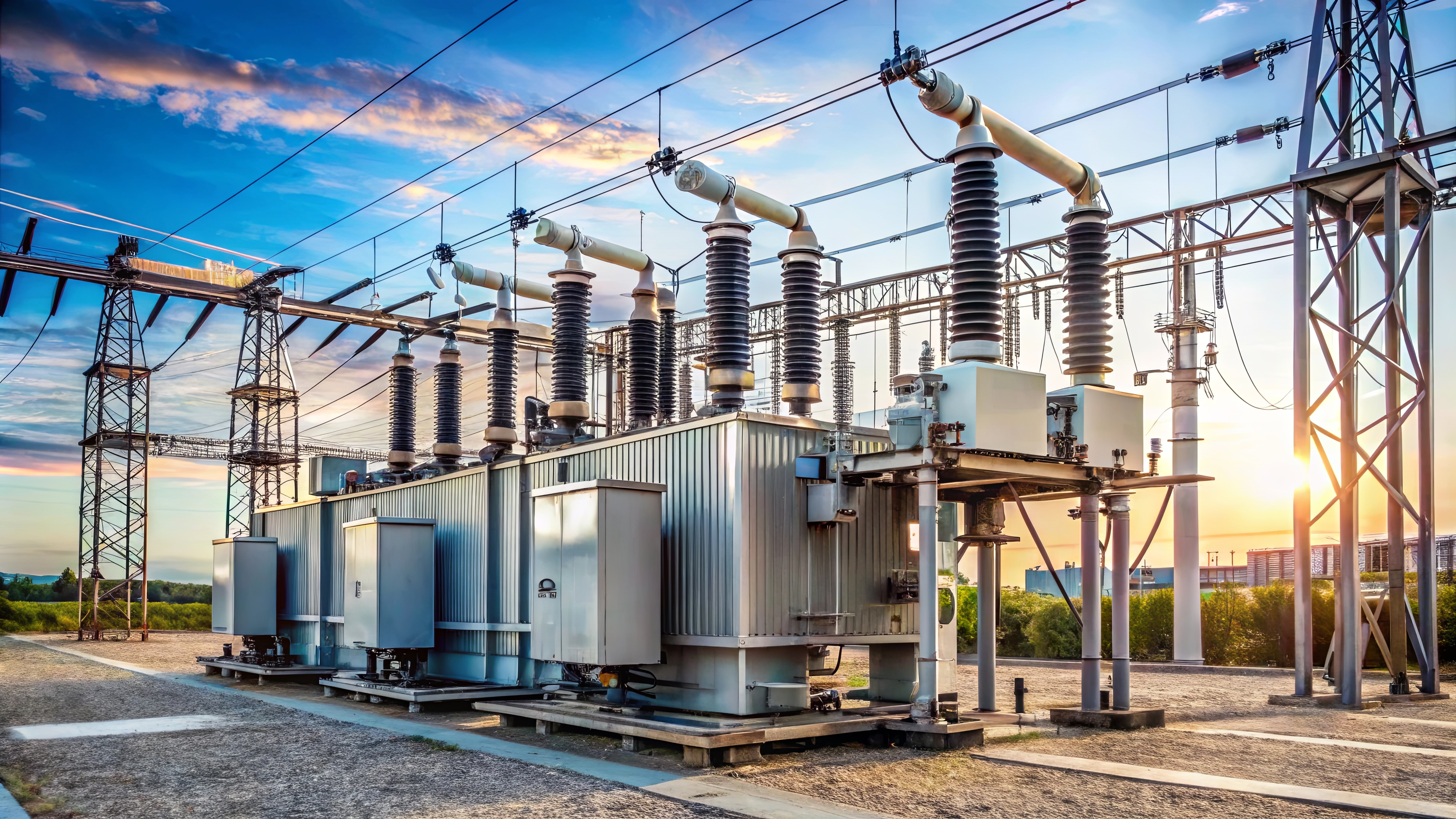 High voltage substation transformers